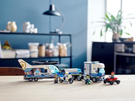 sraigtasparnis - LEGO City Policijos transporto sraigtasparnis 60244  - 10 nuotrauka