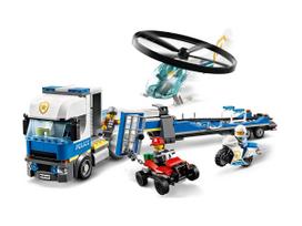 sraigtasparnis - LEGO City Policijos transporto sraigtasparnis 60244  - 13 nuotrauka