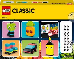 lego classic - LEGO Classic Kūrybiškos neoninės pramogos 11027 - 3 nuotrauka