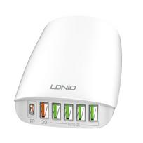 Pirkti LDNIO A6573C, 5x USB, 65W, 1.5m - Photo 1