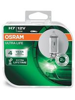 h7 55w 12v - Osram Ultra Life H7, PX26D, 2 vnt. - 1 nuotrauka