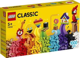 dideli lego konstruktoriai - LEGO Classic Daugybė kaladėlių 11030 - 3 nuotrauka