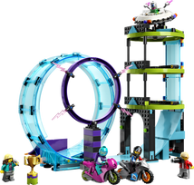 lego city - LEGO CITY Didžiausias motociklininkų kaskadininkų iššūkis 60361 - 3 nuotrauka