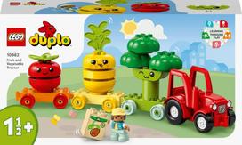 lego traktorius - LEGO DUPLO Mano pirmasis vaisių ir daržovių traktorius 10982  - 1 nuotrauka