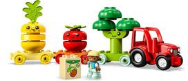 lego traktorius - LEGO DUPLO Mano pirmasis vaisių ir daržovių traktorius 10982  - 4 nuotrauka