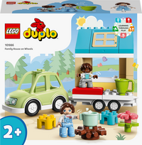 lego konstruktoris - LEGO DUPLO Town Šeimos namas ant ratų 10986 - 1 nuotrauka