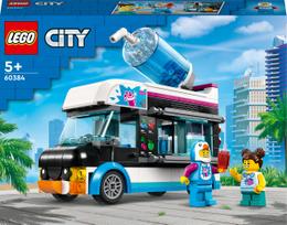 lego city - LEGO City Kioskelis ant ratų Pingvinas 60384 - 1 nuotrauka