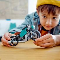 lego motociklas - LEGO Creator 3in1 Senovinis motociklas 31135 - 8 nuotrauka