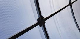 polikarbonatas 6 mm - Arkinis šiltnamis KLASIKA TUBE 12 m2 (3x4 m) su 6 mm polikarbonato danga - 16 nuotrauka