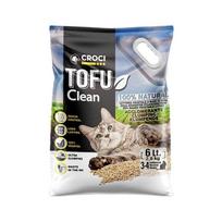 crocs lt - Croci Tofu Clean ekologiškas kraikas katėms, 6l, 2.6kg. - 1 nuotrauka