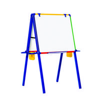 Dvipusė magnetinė lenta su stovu BI-OFFICE MOKSLININĖ 62x80, 110 cm aukštis