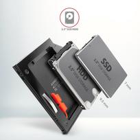 sata ssd - Axagon RSS-CD09 ODD – 2.5" SATA SSD/HDD CADDY, 9.5 MM, 2.5" - 3 nuotrauka