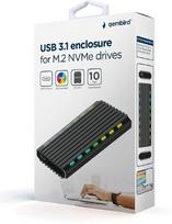 nvme korpusas - HDD/SSD korpusas Gembird EE2280-U3C-03, 1.8" - 4 nuotrauka