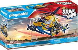 sraigtasparnis - Playmobil Air Stunt Show Helicopter 70833  - 2 nuotrauka