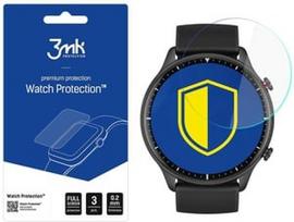 apsaugine plevele laikrodziui - Apsauginis stikliukas 3MK ARC+ Xiaomi Amazfit GTR 2, skaidri - 2 nuotrauka