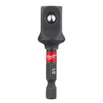 Adapteris MILWAUKEE 1/4" hex - 1/2" kvadratas