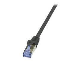 cat 6a kabelis - LogiLink CAT 6a S/FTP Cable Black 5m - 2 nuotrauka