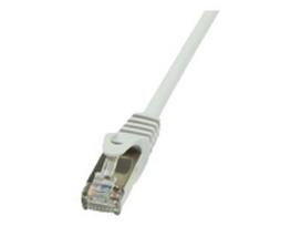 pvc tinklai - LogiLink Patchcord CAT 5e F/UTP 0.25m Grey - 2 nuotrauka