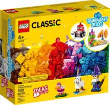lego kaladeles - LEGO CLASSIC Kūrybinės skaidrios kaladėlės 11013  - 8 nuotrauka