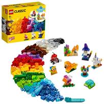 lego kaladeles - LEGO CLASSIC Kūrybinės skaidrios kaladėlės 11013  - 9 nuotrauka