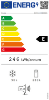 saldytuvas 90 l - Beko BCNE400E40SN - 3 nuotrauka