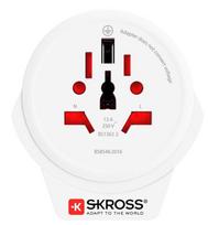 5v usb laidas - Travel adapter Skross Europa + USB 1.500266 - 3 nuotrauka
