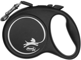 pavadelis flexi s 5m - FLEXI Black Design S Cord 5 m black  automatinis pavadėlis - 1 nuotrauka