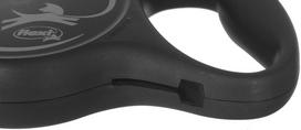 pavadelis flexi s 5m - FLEXI Black Design S Cord 5 m black  automatinis pavadėlis - 8 nuotrauka
