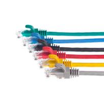 kabelis cat6 1m - Netrack CAT 6 UTP Patch Cable Grey 1m - 5 nuotrauka