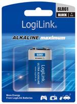 baterija 9v - LogiLink Alkaline Battery Block 9V 6LR61 - 2 nuotrauka