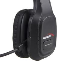 ausines su mikrofonu usb - Audiocore AC864 Black - 4 nuotrauka