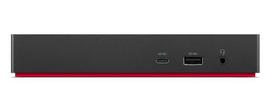 dokingas thinkpad - Lenovo USB-C Dock Windows Only (Max displays: 3/Max resolution: 4K/60Hz/Supports - 2 nuotrauka