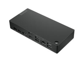 dokingas thinkpad - Lenovo USB-C Dock Windows Only (Max displays: 3/Max resolution: 4K/60Hz/Supports - 4 nuotrauka