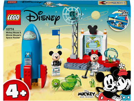 peliukas mikis - LEGO Mickey & Friends Mickey Peliuko Mikio ir Pelytės Minės kosminė raketa 10774 - 1 nuotrauka