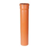 vamzdas - Vamzdis lauko kanalizacijai Magnaplast, 110 mm, SN4 (N), 3 m - 2 nuotrauka