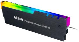 ram ausintuvai - Akasa Vegas RAM Mate RGB RAM Heatsink - 2 nuotrauka