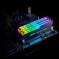 ram ausintuvai - Akasa Vegas RAM Mate RGB RAM Heatsink - 4 nuotrauka