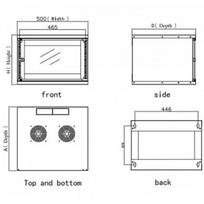 spinta rack - Techly I-CASE EL-1006B32  - 3 nuotrauka