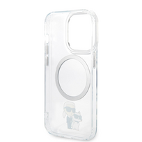 telefono deklas iphone 14 pro max - Dėklas Karl Lagerfeld KLHMP14XHNKCIT, Apple iPhone 14 Pro Max, skaidri - 3 nuotrauka