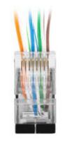 cat6 - LANBERG PLS-6020EZ Lanberg Plug RJ-45 FT - 3 nuotrauka