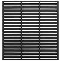 Tvoros segmentas, juodas, 180x180cm, WPC