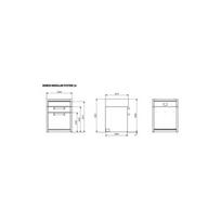virtuvines spinteles -  Steel Genesi G7C-P SS - 4 nuotrauka