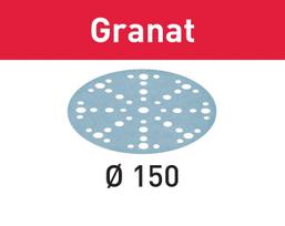 grindu poliravimas - Festool Šlifavimo lapelis Granat STF D150/48 P80 GR/50 575162 - 1 nuotrauka