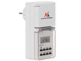 laikmatis timer - Maclean MCE08 electrical timer Grey Daily/Weekly timer - 1 nuotrauka