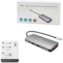usb c dock - I-TEC USB-C Metal Nano Dock 3xDisplay PD - 7 nuotrauka