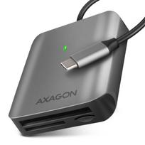 sd card usb c reader - Aluminum high-speed USB-C 3.2 Gen 1 memory card reader. 3 slots, UHS-II. - 1 nuotrauka