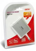 card reader 3.2 - UNITEK Y-9313 Unitek USB3.0 to Multi-In-One Aluminium Card Reader Y-9313 - 6 nuotrauka