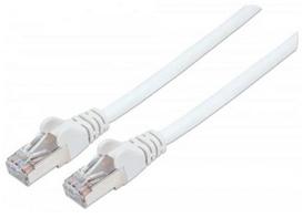 rj45 cat7 - Intellinet Patchkabel Cat6a-Stecker/Cat7-Rohkabel 20m baltas - 1 nuotrauka