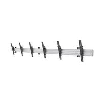laikikliai i - NEOMOUNTS PRO FLAT SCREEN MENU BOARD WALL MOUNT - (3 X HORIZONTAL) 32-55" BLACK/SILVER - 1 nuotrauka