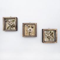 Mioli Decor Dekoratyvinis iremintas MDF tapyba (3 vienetai) UKZM002